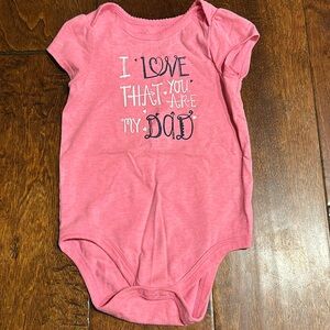 Circo Girls “I Love That You Are My Dad” Onesie